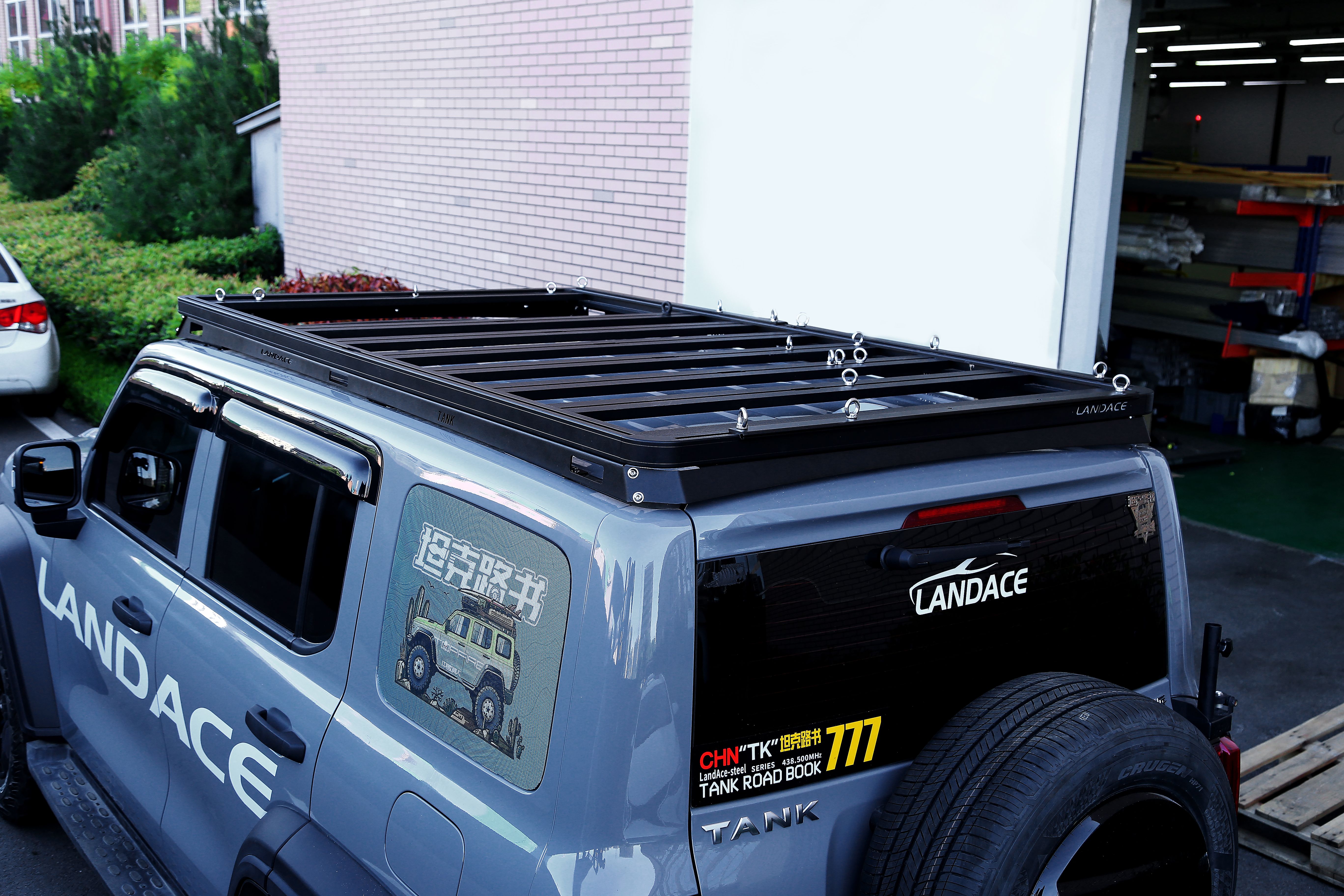 Aluminum Roof Rack Tray for Tank 300 Multifunctional Platform for Off Road Adventures