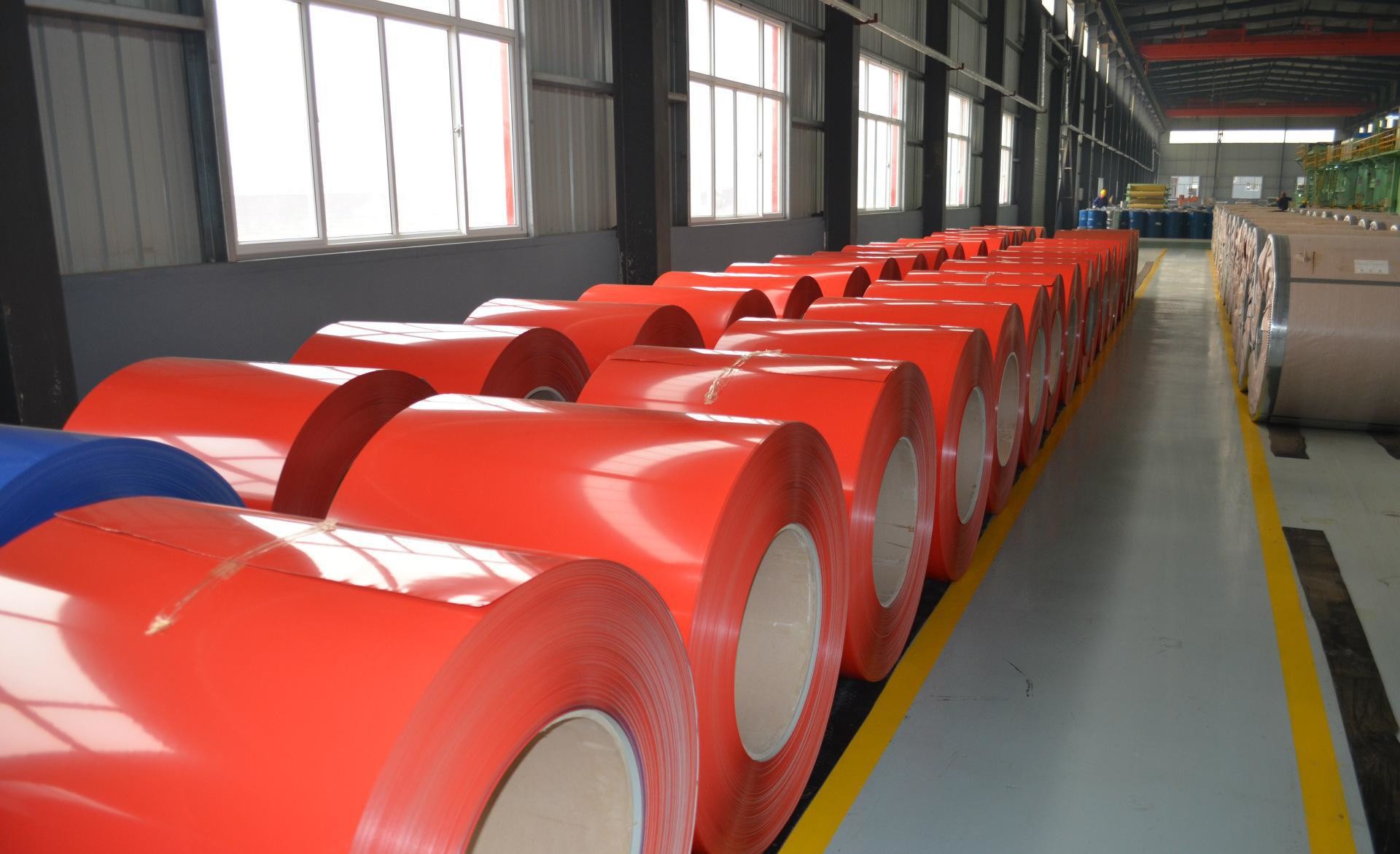 0.12-1.2mm Colour Coated Roofing Sheets SGCC Q345 Q345A