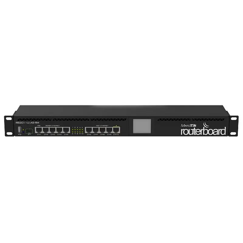 Multi Port Device ARM Architecture CPU Router RB3011UiAS-RM in Stock