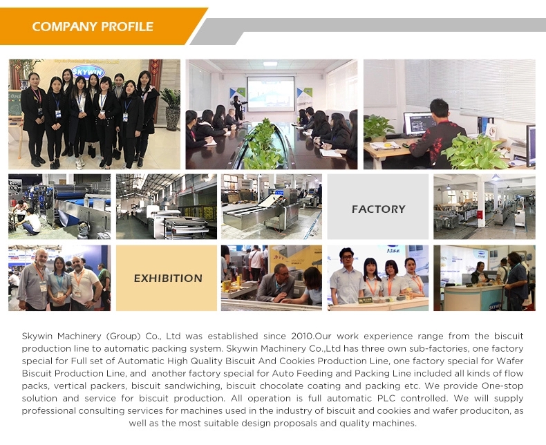 SGS Approved Complete Wafer Biscuit Making Machine For Factory