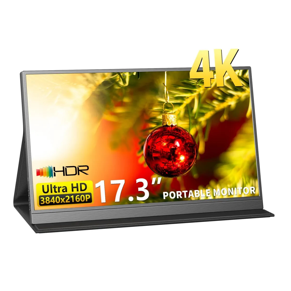 17.3 inch UHD IPS 4K Portable Monitor Screen Gaming PC Phone Extended Screen For Mobile