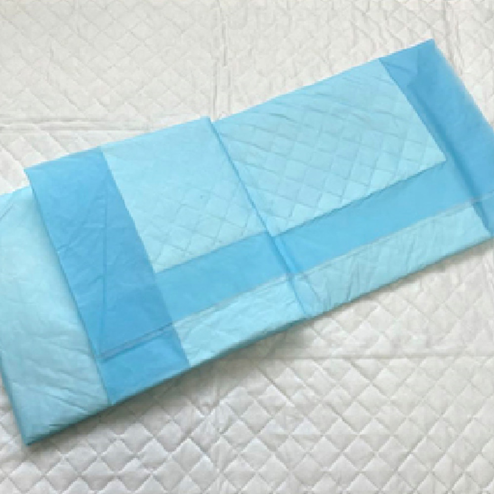 Dry Surface Absorption Disposable Bed Underpads 80*160cm Mesh Cover