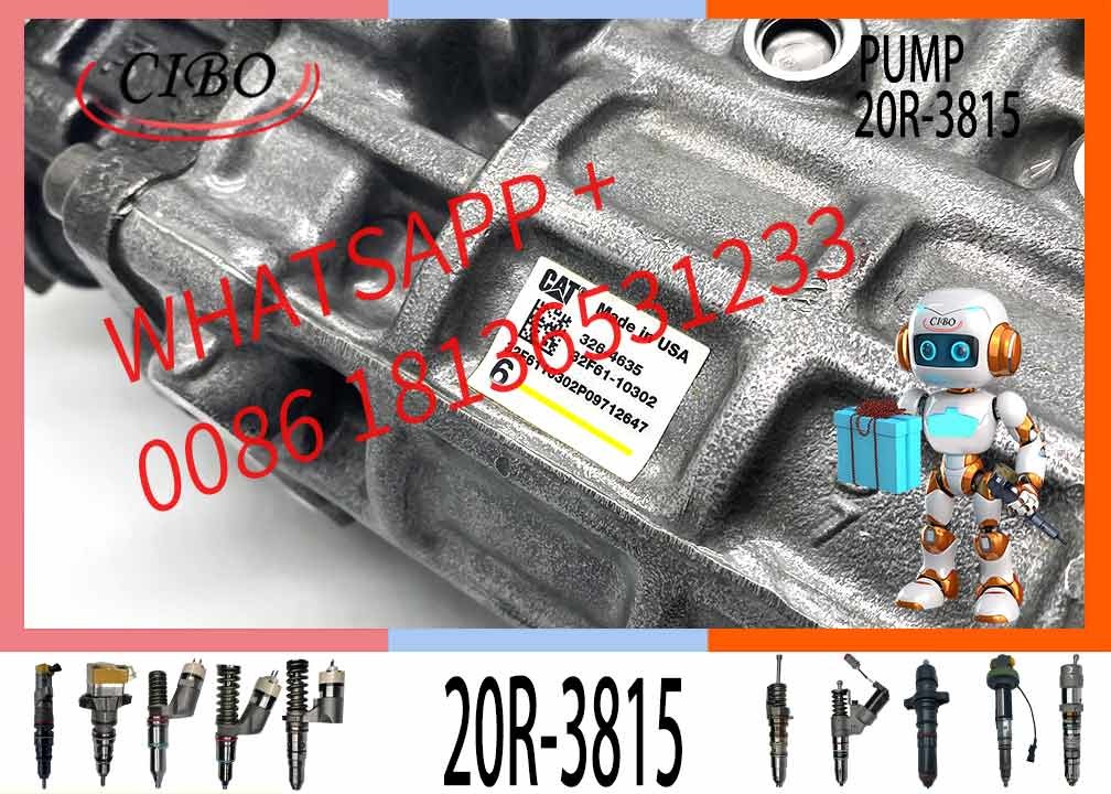 High Quality Excavator Part Excavator Fuel Pump 20R-3815 C6.6 C6.4 Engine Fuel injection Pump 20R3815 for 320D 938H