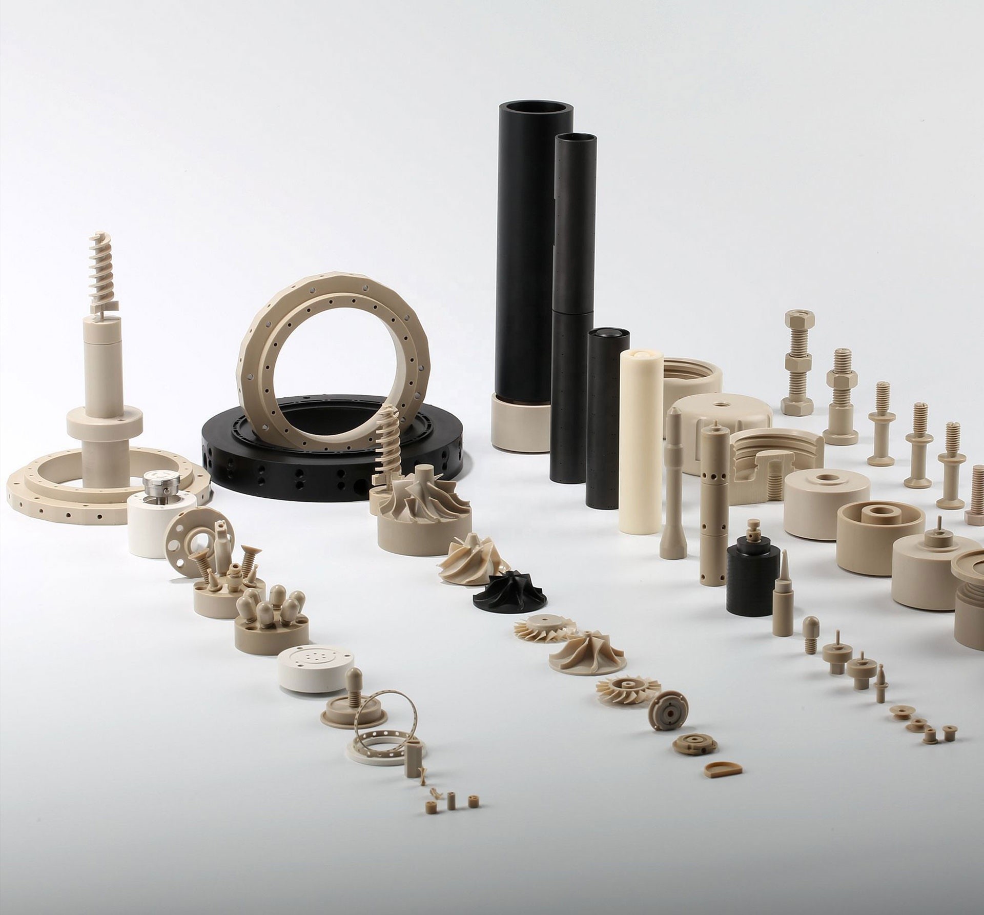 3D Printing OEM CNC Machining Services POM PP Nylon Mold Parts