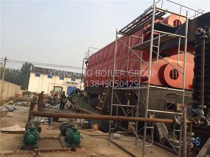 Food Factory AII Coal Fired Steam Boiler With Small Scale Chain Grate 1.25 Mpa