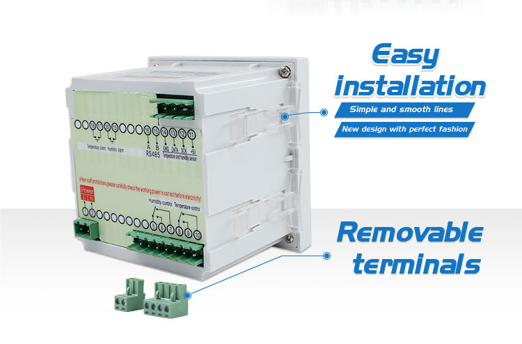Hot-sale WSK303 96*96MM Temperature and Humidity Controller 5A 220V 50HZ
