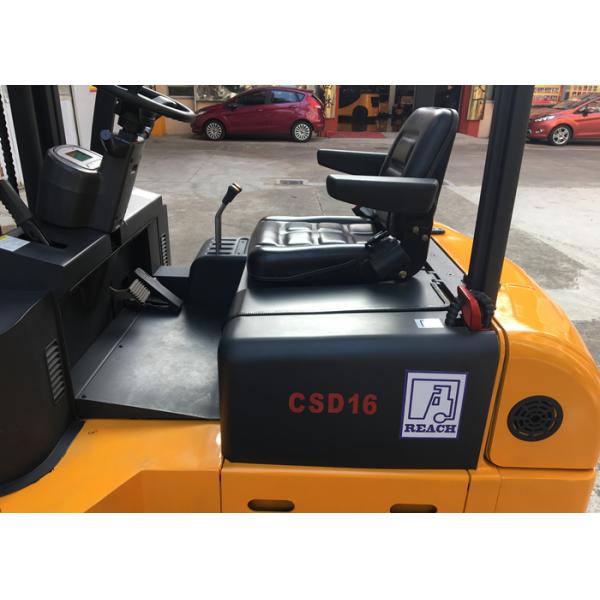 1600kg Electric Forklift Truck For Long Material , 4-Directional Narrow Aisle Forklift
