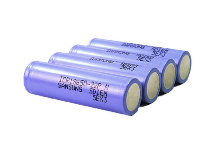 ICR18650-22PM 18650 Cylindrical Cell , 2200mAh High Capacity Battery Cell