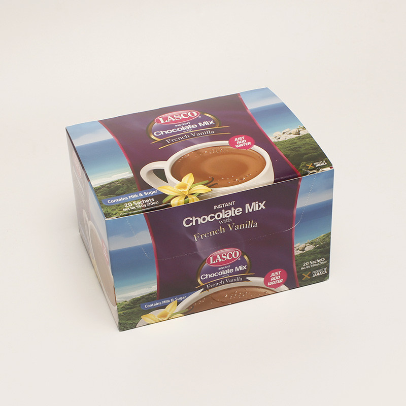 Folding Disposable Food Packaging Box Custom Printed Rectangular Snack Container