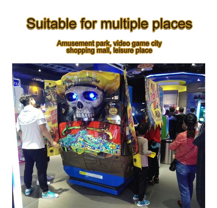 Deadstorm Pirates Theater Shooting Arcade Machines With Driving Game