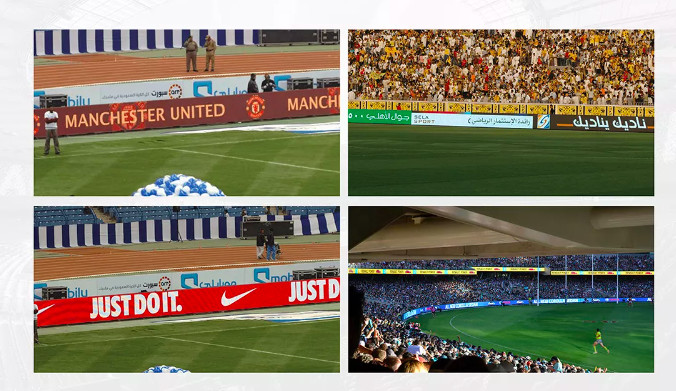 P10 P13.33 P16 Football Stadium Led Screen Display Sport Perimeter