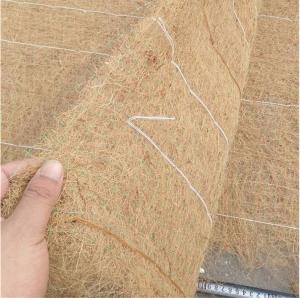 Buy cheap 2.5*40m biodegradable erosion control blanket coir Geotextile ecological blanket product