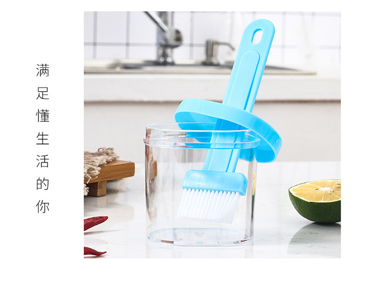 Plastic kitchen oil brush Barbecue brush with box