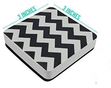 Personalised Magnetic Dry Erase Board Eraser Small Chalkboard Eraser 3 Inch