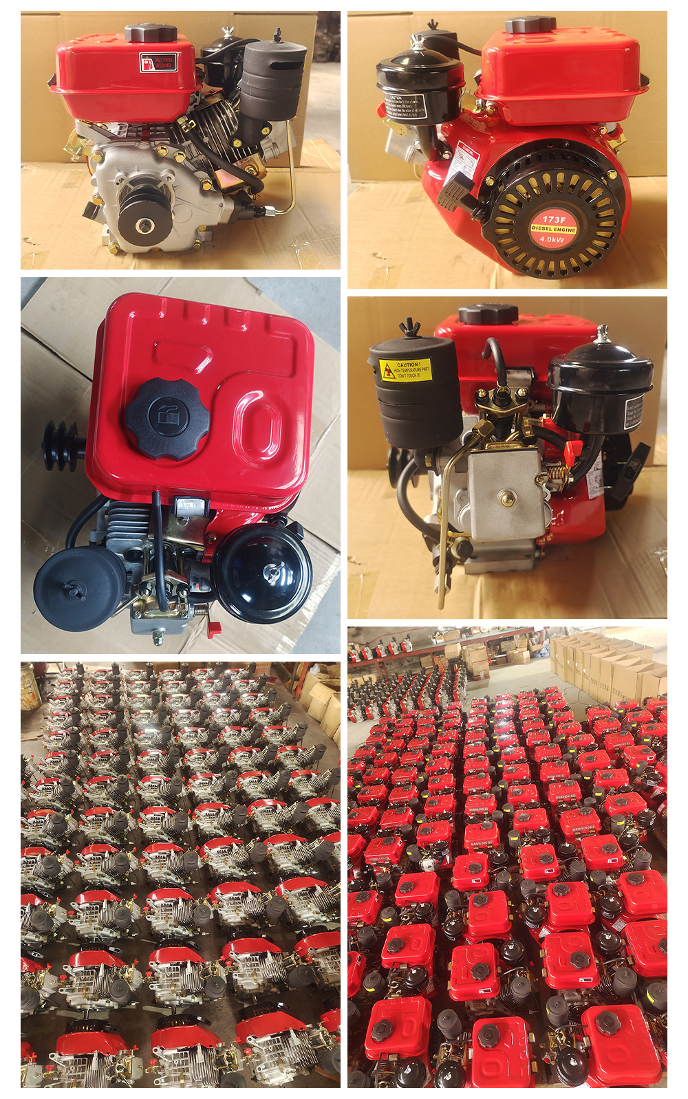 192F Electric 1 Cylinder Fan Cooled Engine Motor Small Stirling 2 Cylinder