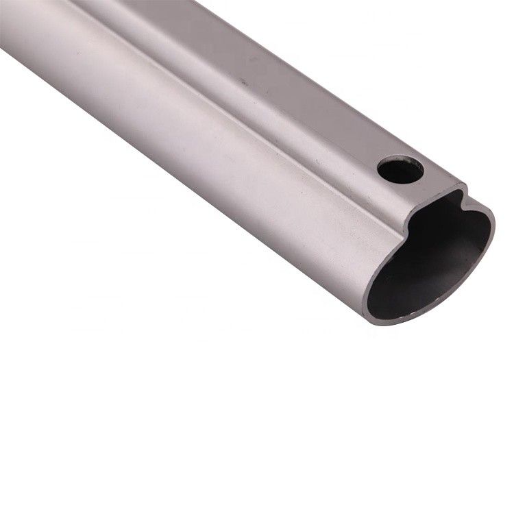 Oval Matt Silver Polished Aluminium Tube Adjustable Aluminum Telescoping Tubes