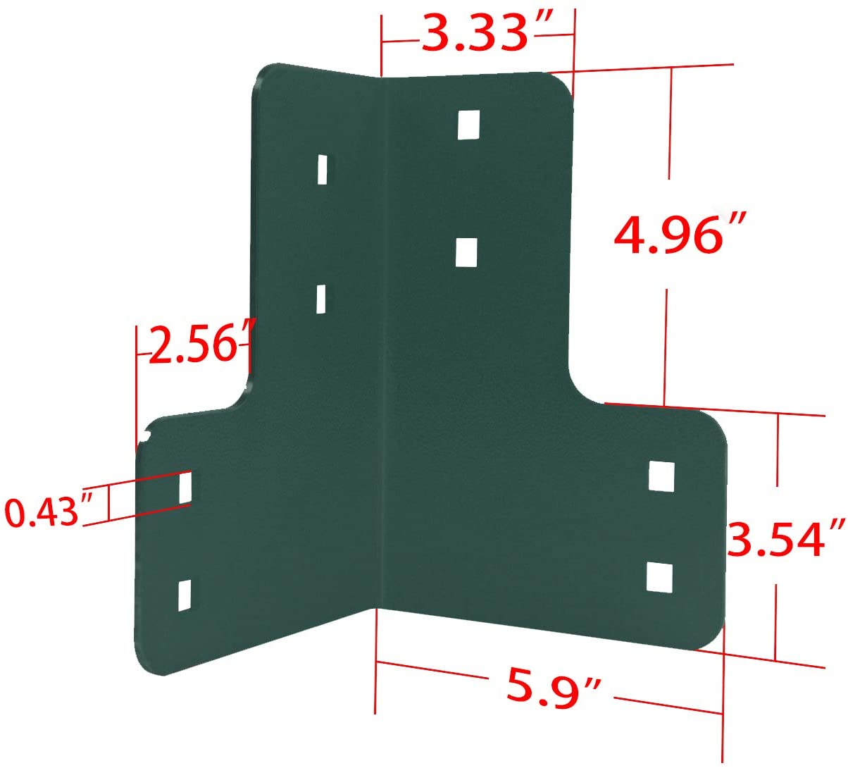 Single-Side Steel Workbench Bracket Nonstandard Joint Fastener Workbench Attachment