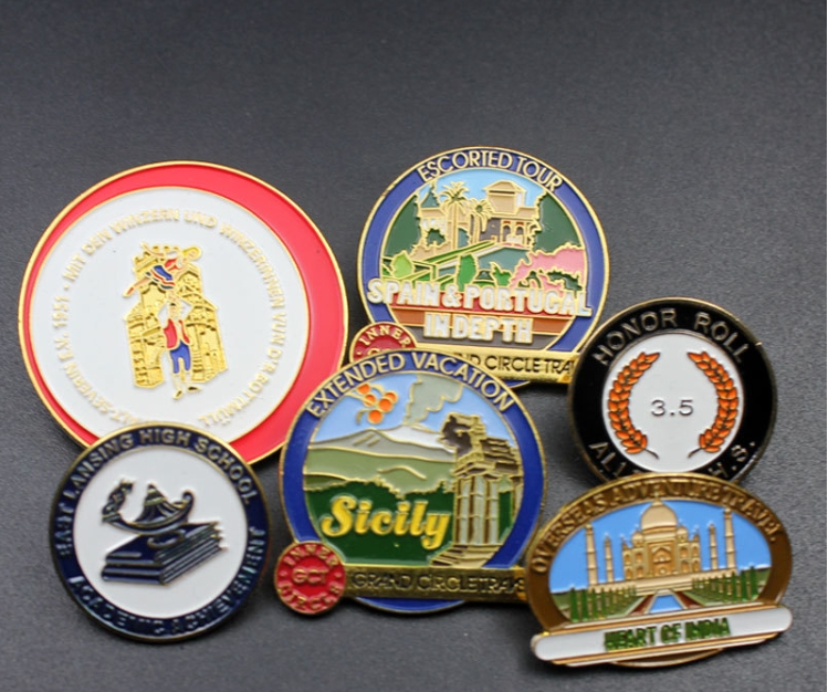 High quality cheap price factory custom metal badge promotion printing badge pin,Promotion