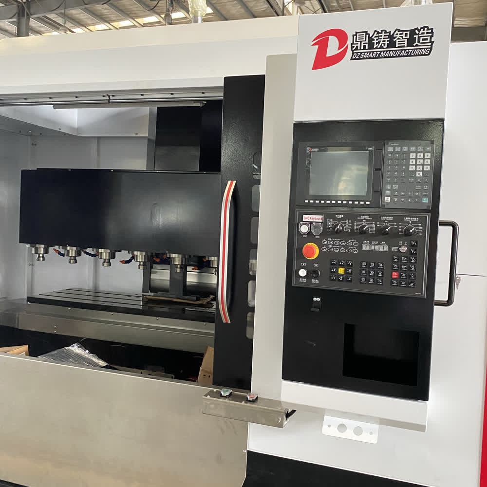 Automated CNC Engraving And Milling Machine For Burrs Removal From Castings Surface
