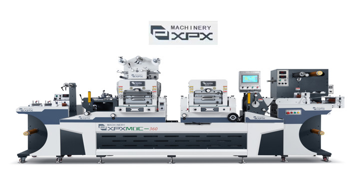 High Precision Blank Label Die Cutting Machine with 15KW Total Power and Max Cutting Speed of 400m/min
