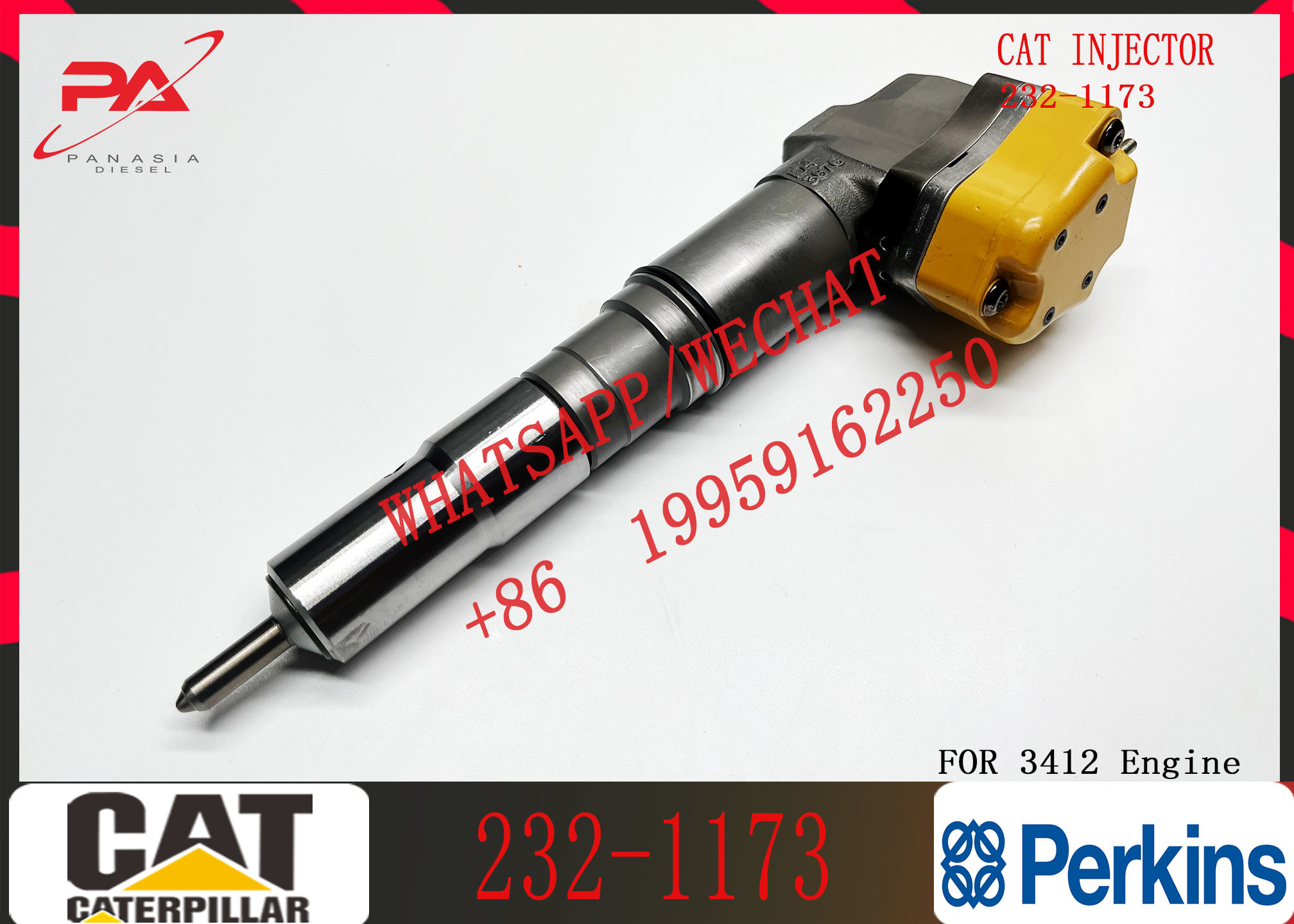 Common rail injector fuel injecto 153-5938 20R-0758 10R-1267 10R-1266 174-7527 20R-0760 173-9272 232-1173
