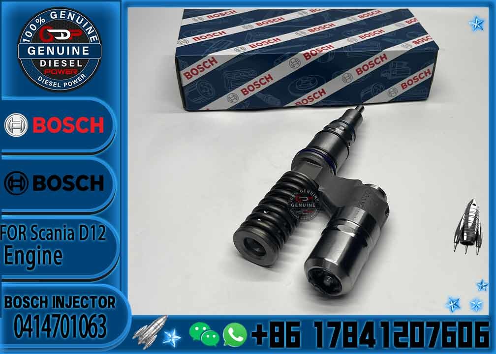 Fuel injector 0414701038 0414701039 0414701063 for SCANIA Injector R500 1548472 1766553 1539350