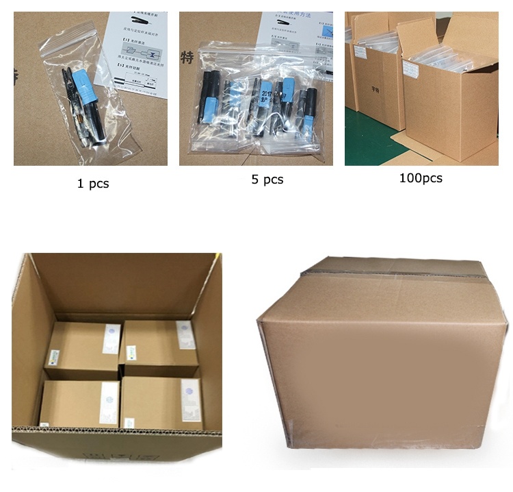Field Assembly Fiber Optic Fast Connector ESC250d Upc