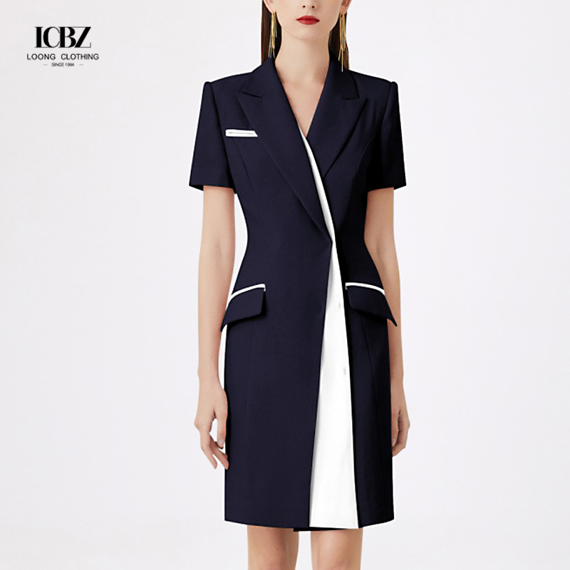 White Ladies Formal Office Skirt Wear Lady Work Wear Women Formal Suits Plus Size