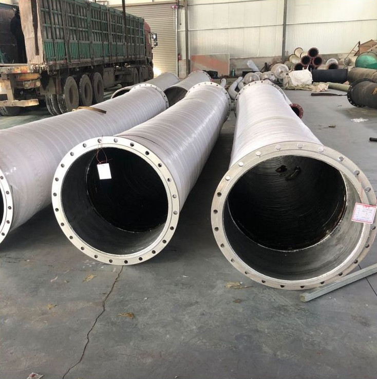 Water Discharge Hose Pipe Fire Extinguisher Lay Flat PVC Rubber Pipe