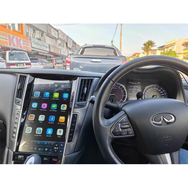 Custom 13.6inch Car Radio GPS Navigation For Infiniti Q50 Q50L Q60S 2014 2015 2018 2019