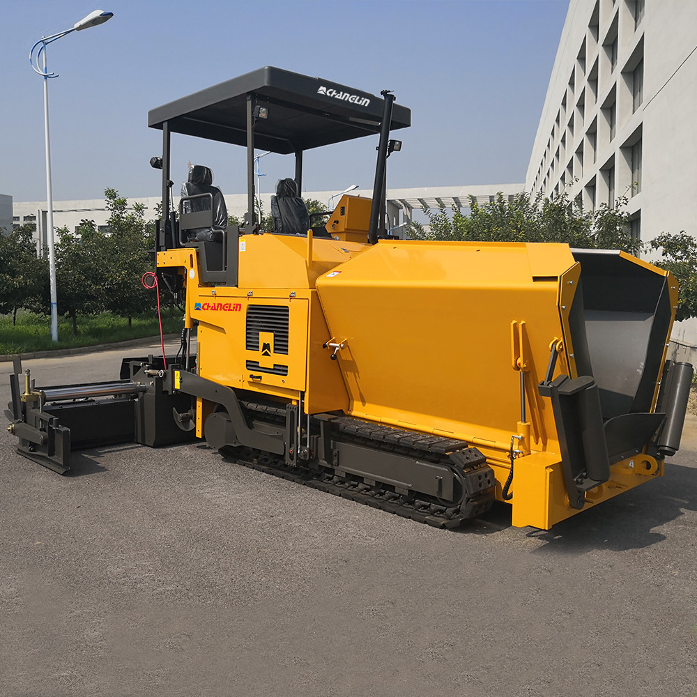 Sinomach Changlin Asphalt Road Paver 6m Wheel Type Paver GYA6000 With Cummins Engine