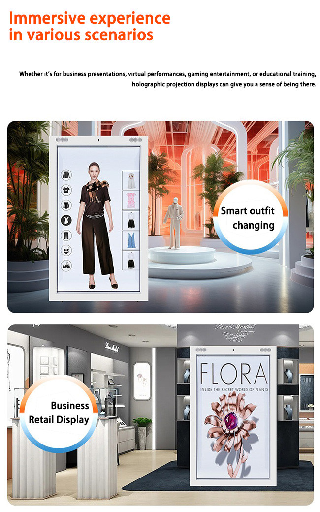 Android Based Transparent LCD Display Cabinet With 4G Connectivity For Ads