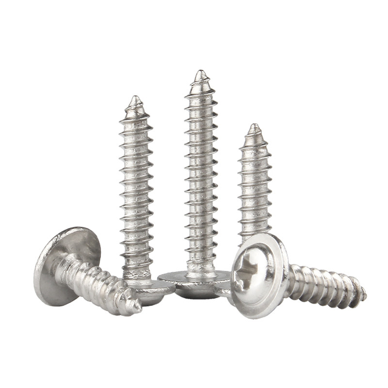 Grade 10.9 Phillips Washer Head Screw M6 M8 Self Tapping Washer Head Screws