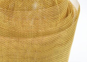 Crimped Brass Wire Mesh 30m Length Corrosion Resisting Characteristics