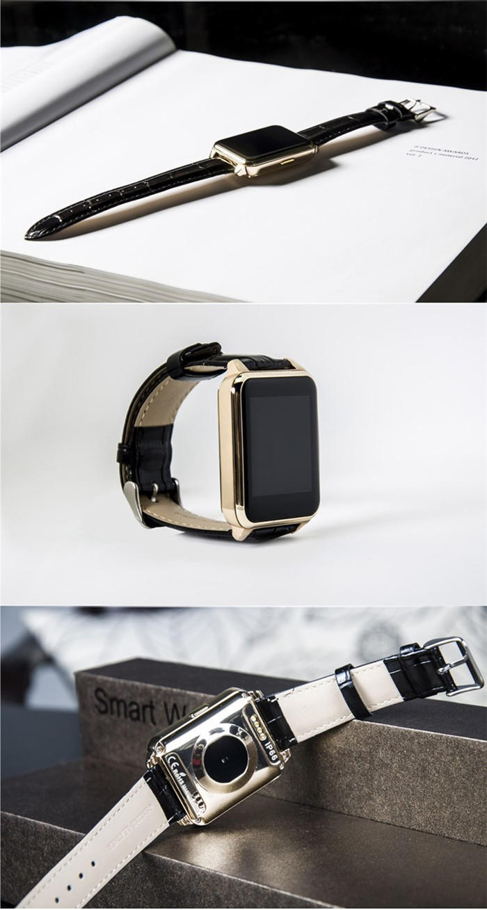 Multi-Function 2015 Smart Watch IP66 Waterproof IPS Screen With Heart Rate Fitness