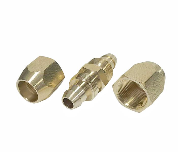 Antirust Solid Brass Pipe Fitting 3/8inch Barb For 3/8-Inch ID Polyurethane Air Hose
