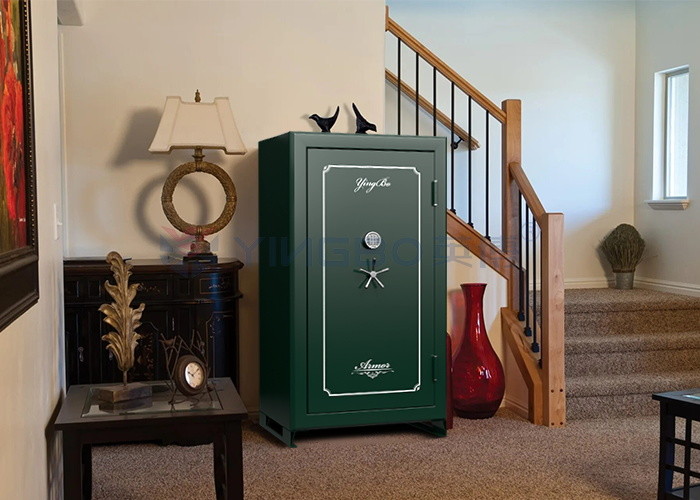 75 Mins Fireproof Rating Heavy Gun Safe Box Anti Theft With 36 Guns