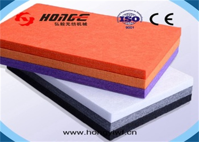 Colorful PET Felt Polyester Fiber Acoustic Panel For Wall And Ceiling