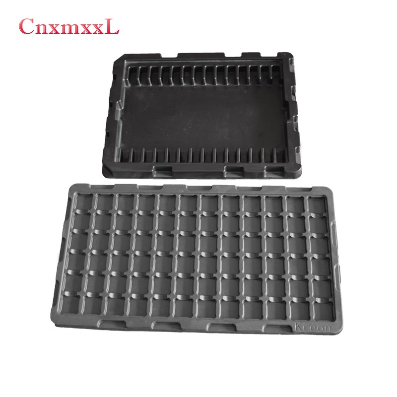 Anti Static EPE Plastic Blister Packaging 80mm Electronic Component Trays