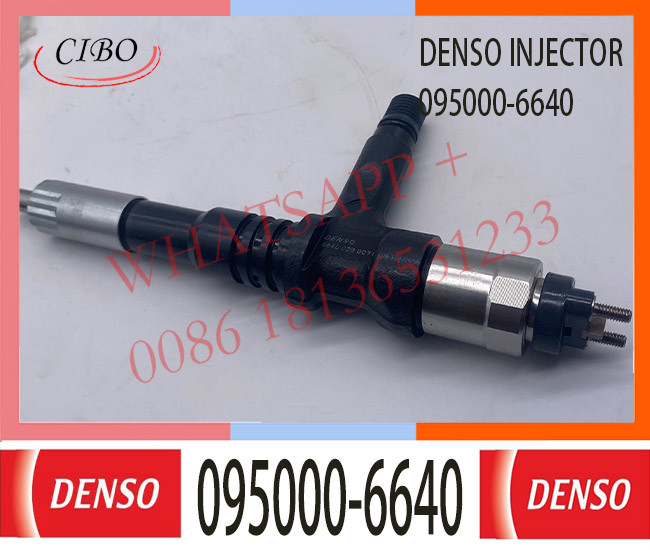 EngineSAA6D125E-5 Diesel Fuel Injector 095000-6640 6251-11-3200 6251-11-3201 For KOMATSU