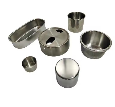 OEM Aluminum Steel Brass Metal Stamping Parts Deep Drawn Lighting Stamping Parts