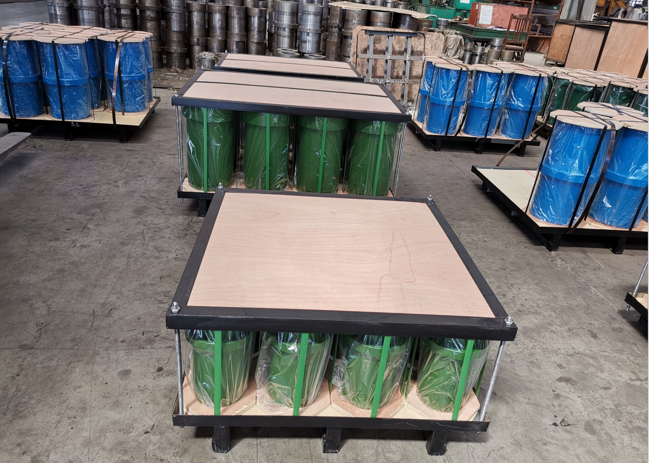 SOUTHWEST NATIONAL 12P-160 MUD PUMP FLUID END 7500 PSI, MISSION "L" MODULE FOR NATIONAL12-P-160 MUD PUMP LINER, PISTON