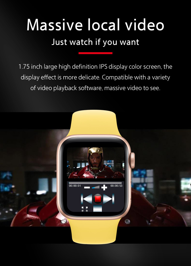 M16 Pro 1.75inch Smart Phone Wristwatches MP3 MP4 Calling Smart Watch For Android IOS Phone Smartwatch Oem Odm Service