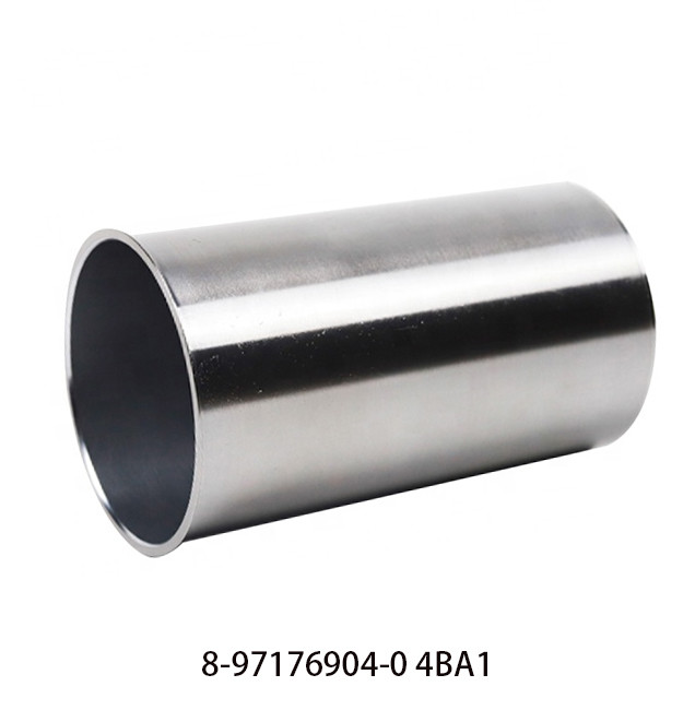 Steel Cylinder Liners For Engine 4BA1 ISUZU 8-97176904-0