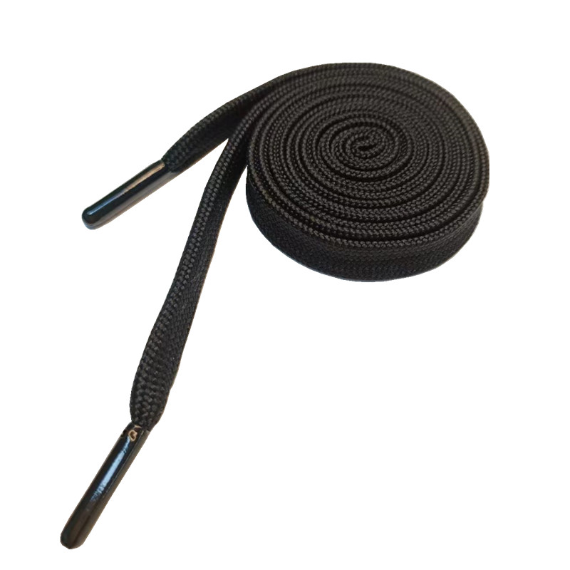Custom Twisted Sneaker Designer Shoestrings Shoelaces For Hoodie Drawstring With Metal Tips