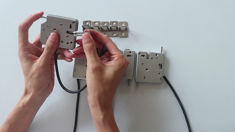 Kerong Intelligent SUS 430 Electromagnetic Lock For Central Control Lockers