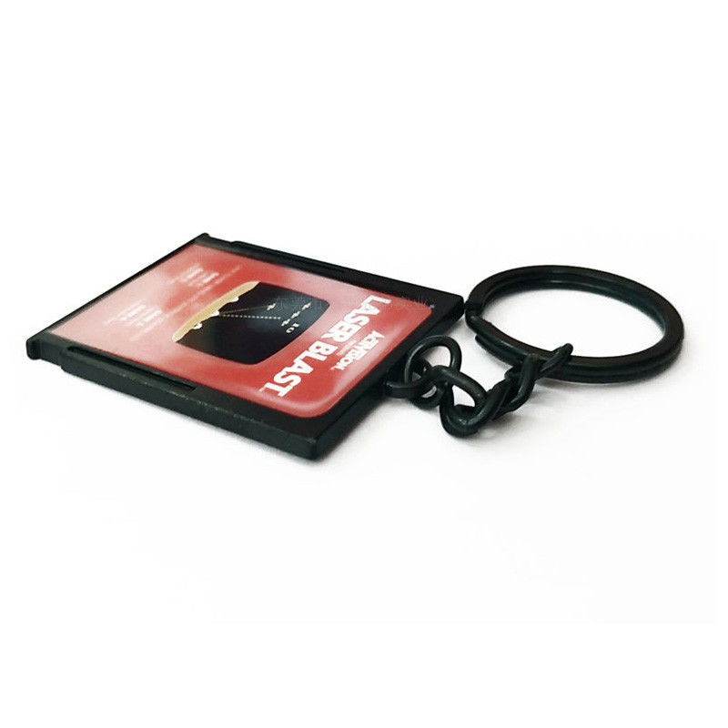 Custom Made Activision Metal Key Ring Zinc Alloy With Laser Logo