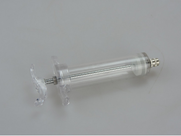 20ml Reusable Plastic Steel Syringe TPX Veterinary Animal Vaccine