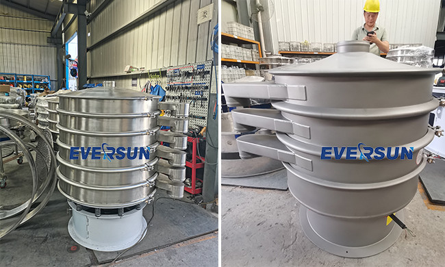 stainless steel screen mesh Circular Vibrating Screen powder screening equipment For Feed Pellet