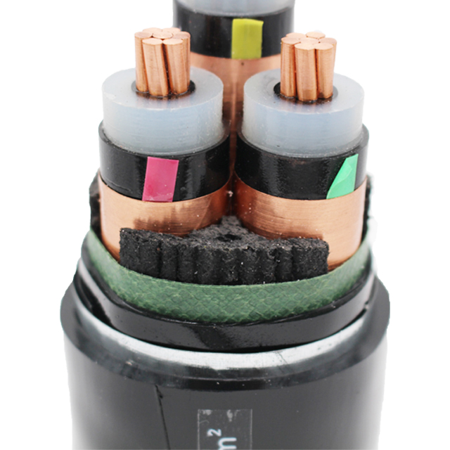 CE Certified 1KV-110KV Copper Conductor Medium Voltage Armoured XLPE Insulated Power Cable